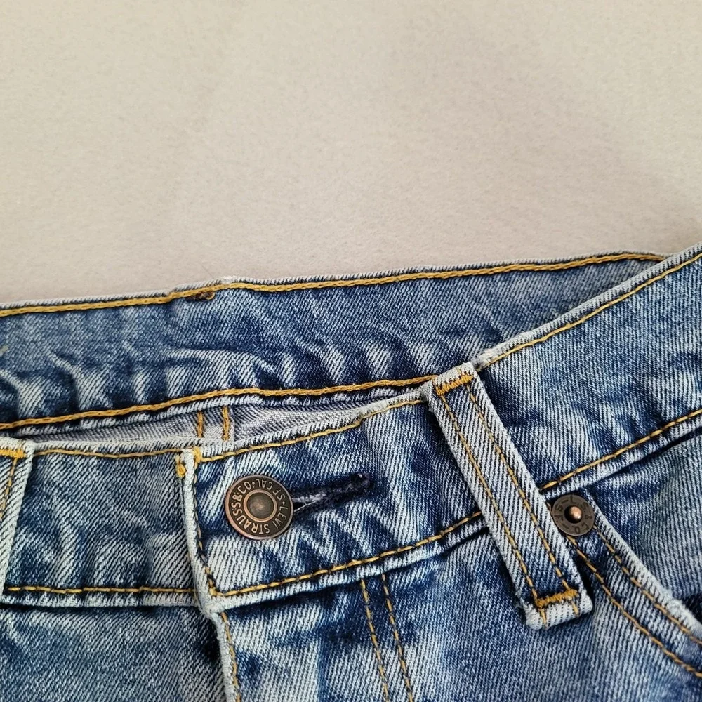 Levi's 505 Denim‎ Blue Jeans Men's 30x30 Meduim Wash Straight Leg